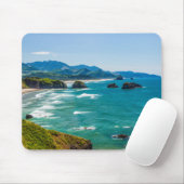 エコラ州パーク,オレゴン。三日月のパノラマ マウスパッド (マウス)