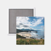 エコラ州ビーチ、オレゴン マグネット (正面/裏面)