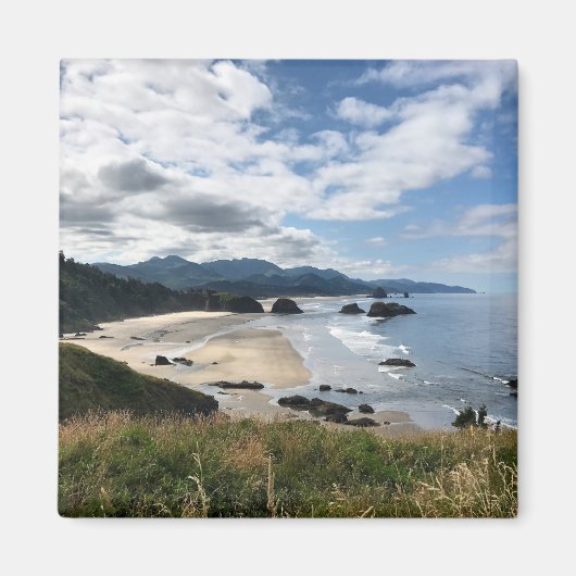 エコラ州ビーチ、オレゴン マグネット (正面)