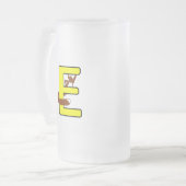 エコルセジデルボクスタフEホーガーハンド フロストグラスビールジョッキ (正面左)