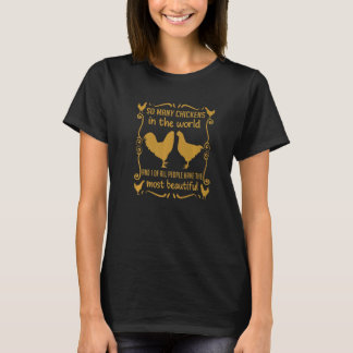 エコロジカルチキン農業農業 Tシャツ