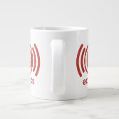 エコロジーのジャンボマグ ジャンボコーヒーマグカップ (裏面)