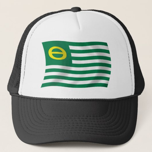 エコロジームーブメントフラッグハット キャップ (正面)