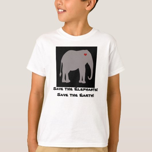 エコロジーリンガーTシャツ Tシャツ (正面)