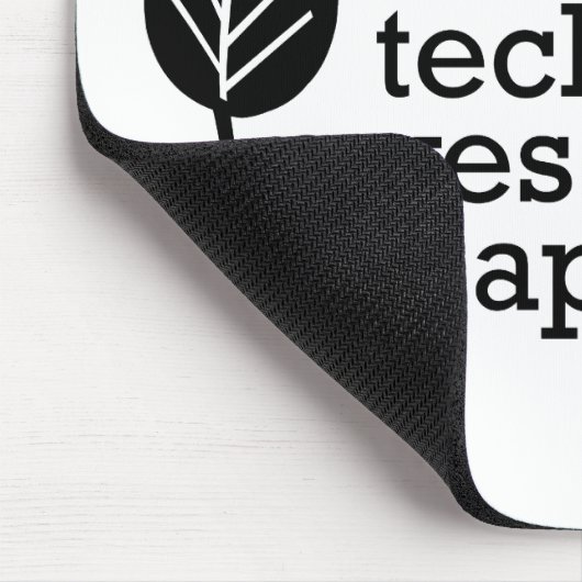 エコロジー/技術引用文 マウスパッド (コーナー)