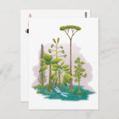 エコロジー：木を植える –  ポストカード (正面/裏面)