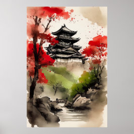 エコーする丘の城 ポスター