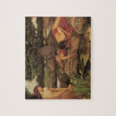 エコーとナルシス素晴らしスアート ジグソーパズル (縦)