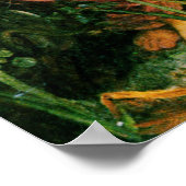 エコーと水仙(1903)～ファインアートキャンバス ポスター (角)