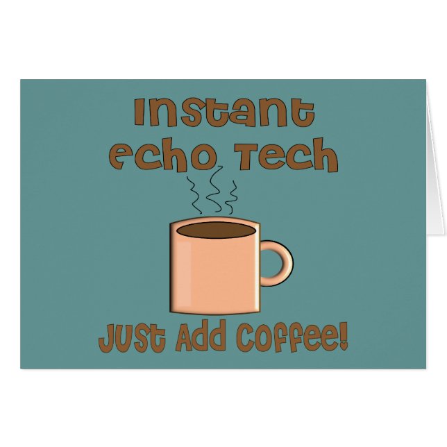 エコーの技術のギフト(心臓エコーの技術) (正面横)