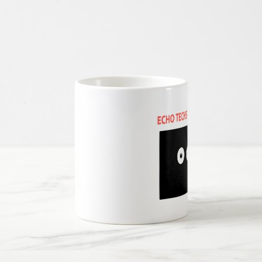 エコーの目はのように…あります コーヒーマグカップ (中央)