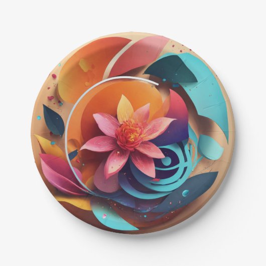 エコーエレガンスプレート ペーパープレート (正面)