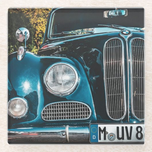 エコーエンジニアリング ガラスコースター (正面)