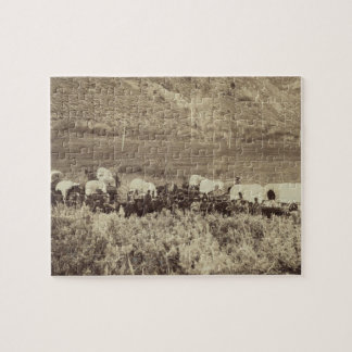 エコーキャニオン写真のエミグラントトレイン ジグソーパズル