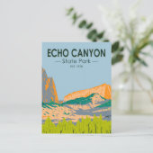 エコーキャニオン州パークネバダヴィンテージ ポストカード (スタンド正面)
