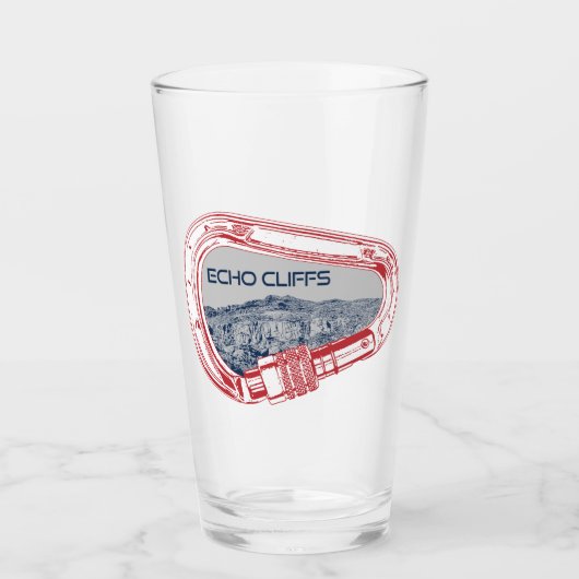 エコークリフスカリフォルニアロック登山カラビナー タンブラーグラス (正面)