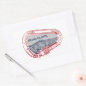 エコークリフスカリフォルニアロック登山カラビナー 長方形シール (封筒)