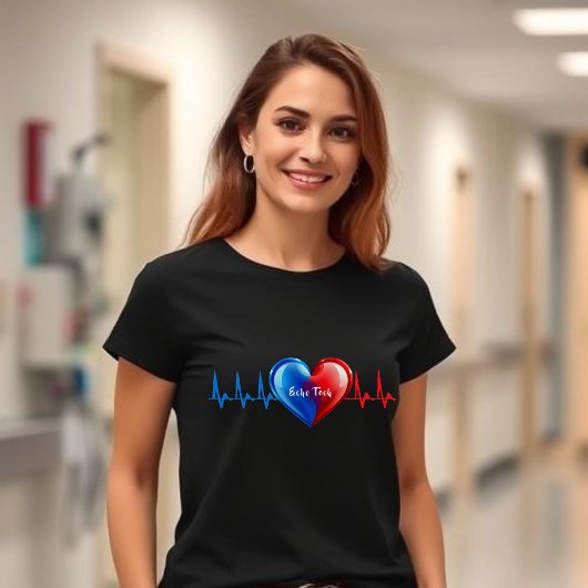 エコーテック 心臓超音波検査技師 Tシャツ