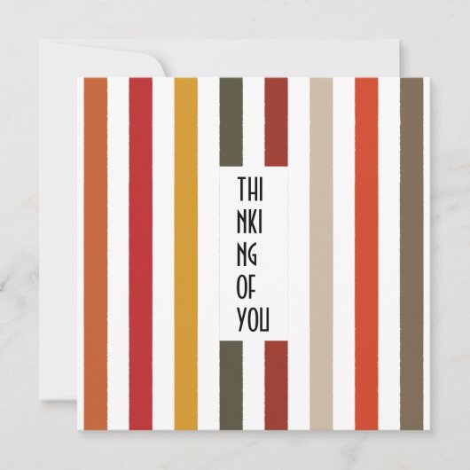 エコートレイルカスタムスカー自然ド – ヒュースストライプズ 招待状 (正面)