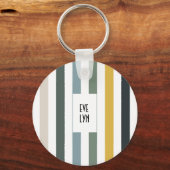 エコートレイルカスタムメタルキーリング – 青/緑ヒューズ キーホルダー (裏面)