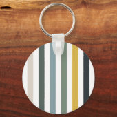 エコートレイルカスタムメタルキーリング – 青/緑ヒューズ キーホルダー (正面)