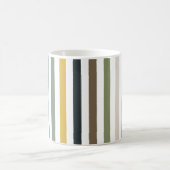 エコートレイル名前をカスタムするマグ – 青/緑の色合い コーヒーマグカップ (中央)