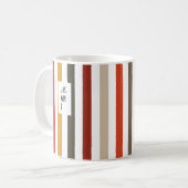 エコートレイル名前をカスタムするマ自然グ コーヒーマグカップ (正面左)