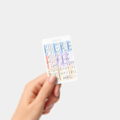 エコーバッジクイックリファレンスガイド バッジ (手持ち)