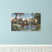 エコーパーク内のシャディリトリート キャンバスプリント (インサイチュ (ウッドフロア))