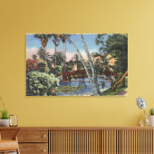 エコーパーク内のシャディリトリート キャンバスプリント (インサイチュ (リビング))