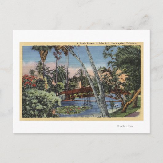 エコーパーク内のシャディリトリート ポストカード (正面)