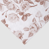 エコーモダン植物花パターン 薄葉紙 (詳細)