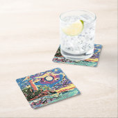 エコーライトハウス紙コースター スクエアペーパーコースター (インサイチュ)