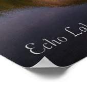 エコーレイクニューハンプシャープリント ポスター (角)