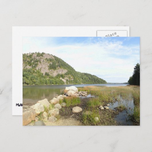 エコーレイクビーチアットアカディア国立公園 ポストカード (正面/裏面)