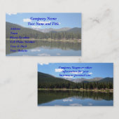 エコーレイクマウントエバンスコロラド 名刺 (正面/裏面)