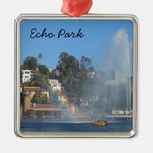 エコー公園ロサンゼルス メタルオーナメント (正面)