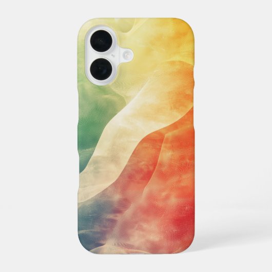 エコー太陽の – 電話ケース iPhone 16ケース (裏面)
