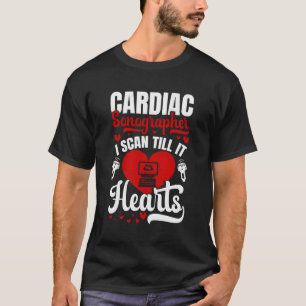 エコー心臓超音波検査技師 車 Tシャツ