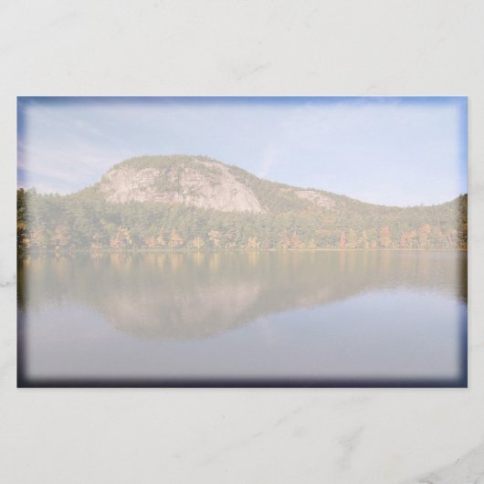 エコー湖の静止 便箋 (正面)