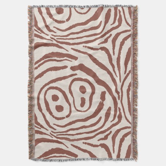 エコー砂漠の影の翼 スローブランケット (正面縦)