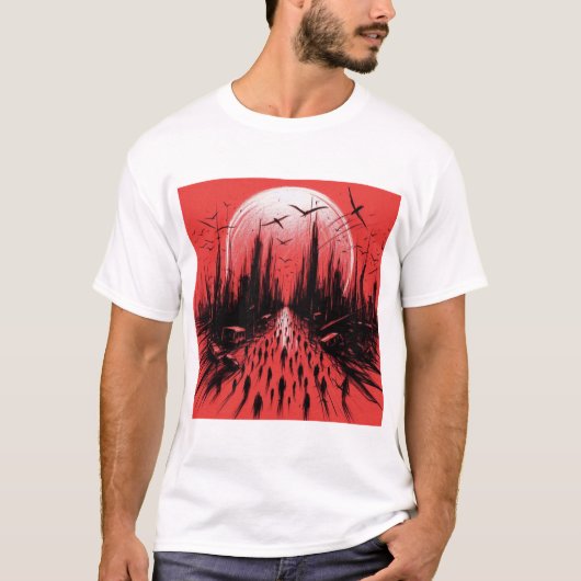 エコー過去 Tシャツ (正面)