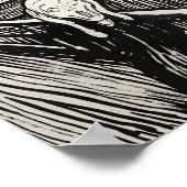 エコー静か：エドバード・ムンクの悲鳴を明らかにする ポスター (角)