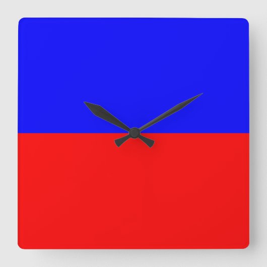 エコー スクエア壁時計 (正面)