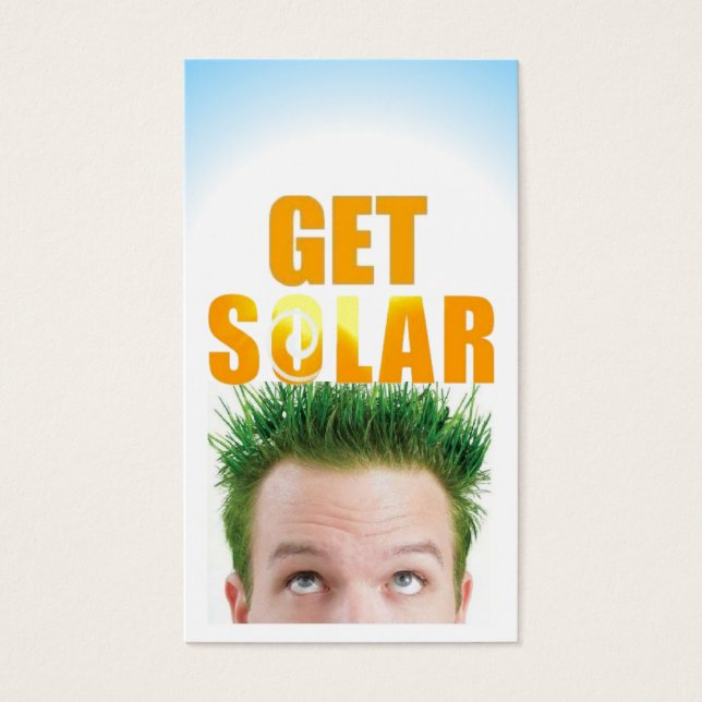 エコ太陽のピーな再生可能エネルギーの取得 (正面)