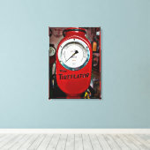 エコ式反射空気計 キャンバスプリント (インサイチュ (ウッドフロア))