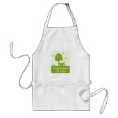 エコ引用文自然と調和生活 スタンダードエプロン (正面)