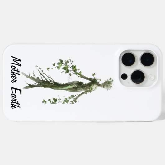 エコ母地球 Case-Mate iPhoneケース (裏面 (横))