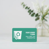 エコ洗浄 名刺 (スタンド正面)