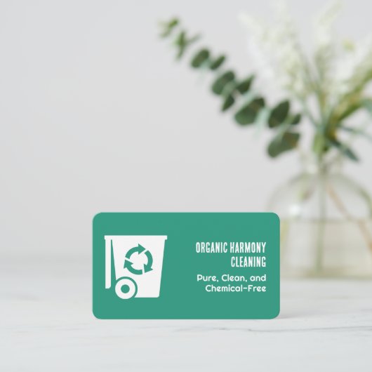 エコ洗浄 名刺 (スタンド正面)